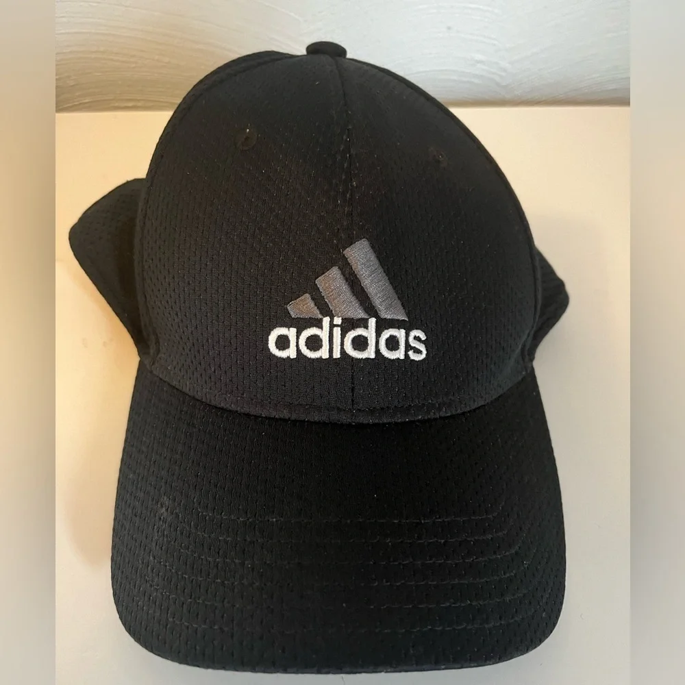 Adidas Three Stripe Logo Baseball Hat